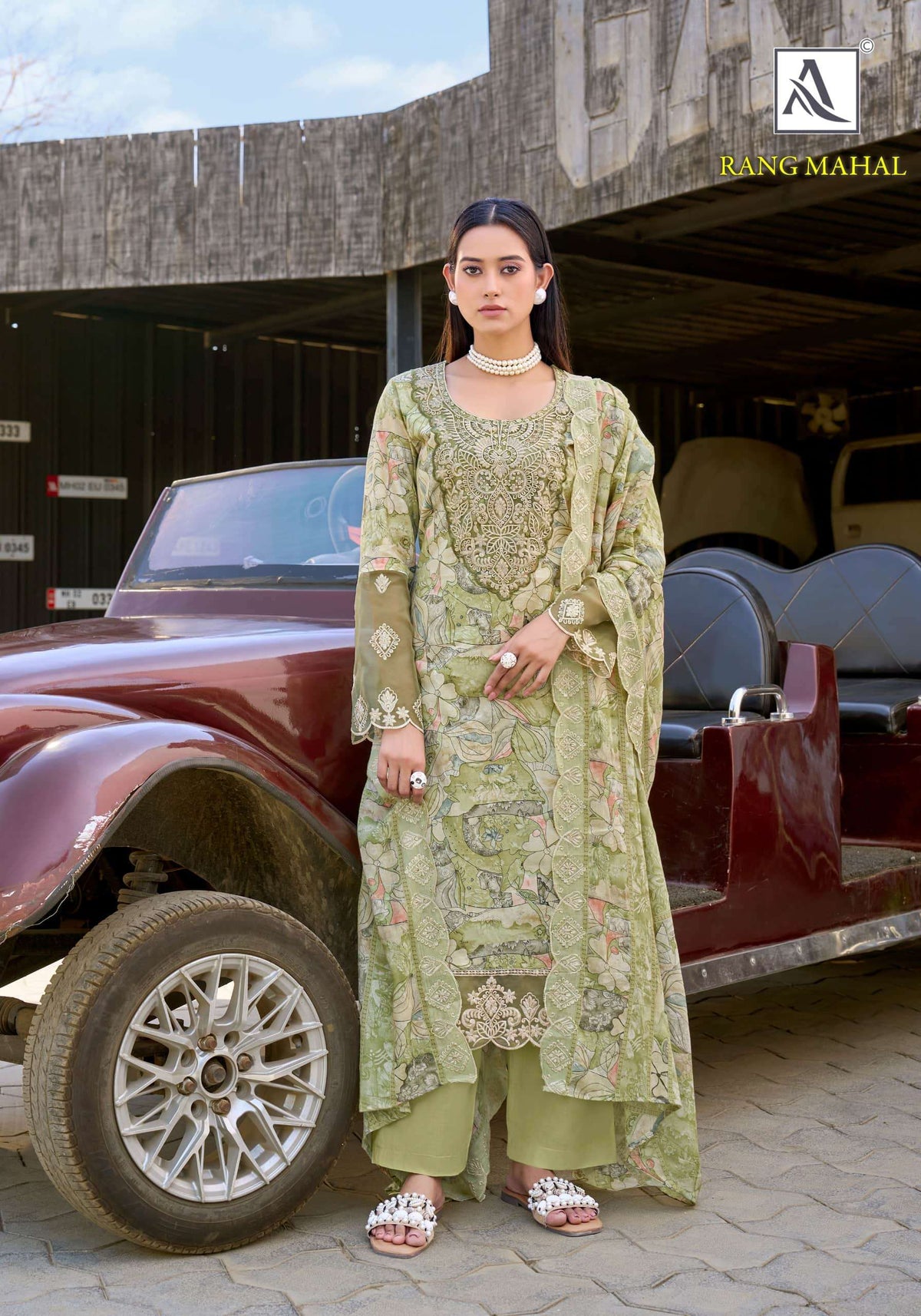 Alok Suit Rang Mahal Dress Material Wholesale Catalogue - Amrah Wholesale