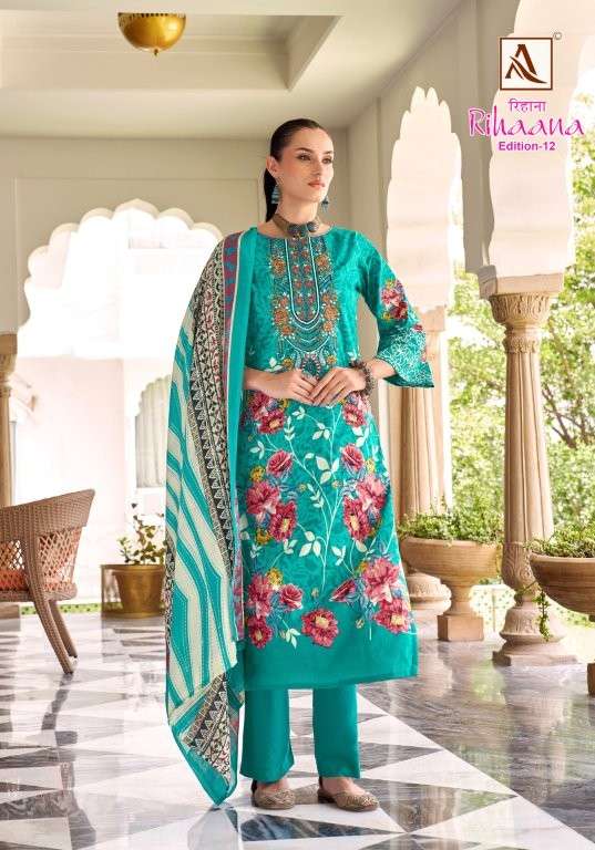 Alok Suit Rihaana Vol - 12 - Amrah Wholesale