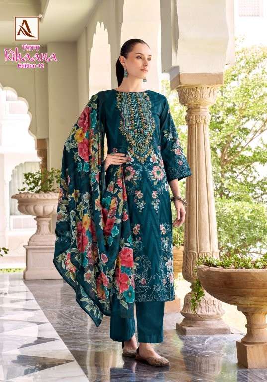 Alok Suit Rihaana Vol - 12 - Amrah Wholesale