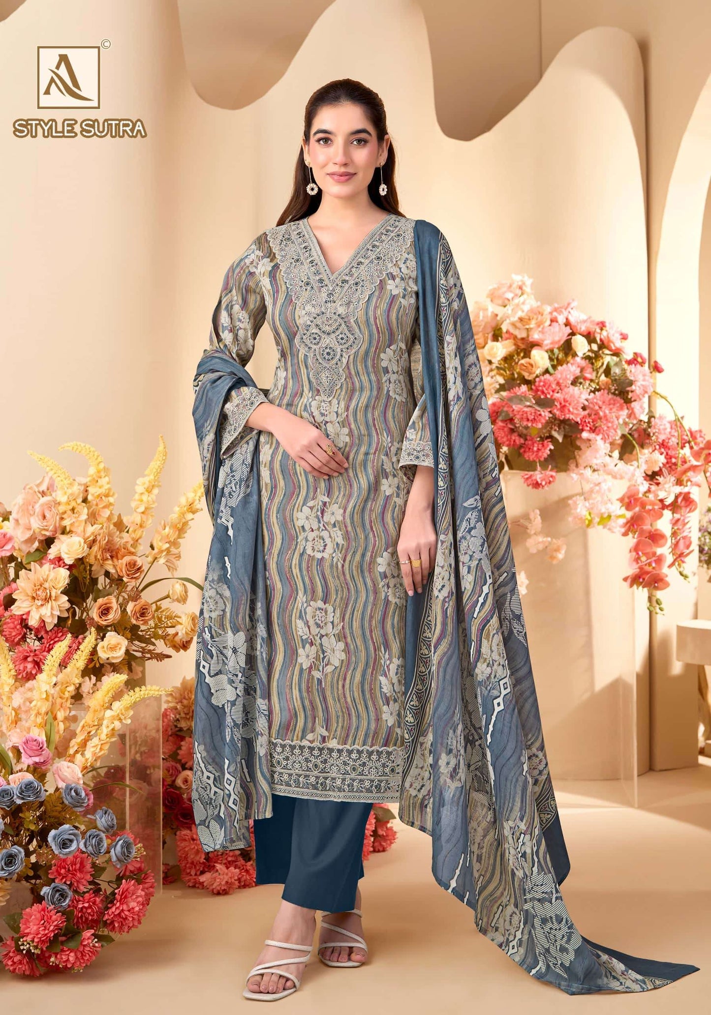 Alok Suit Style Sutra Jaam Cotton Printed Dress Material Collection