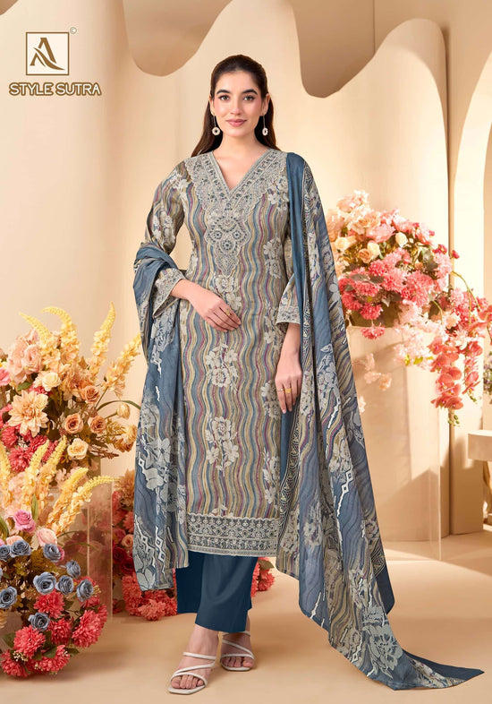Alok Suit Style Sutra Jaam Cotton Printed Dress Material Collection