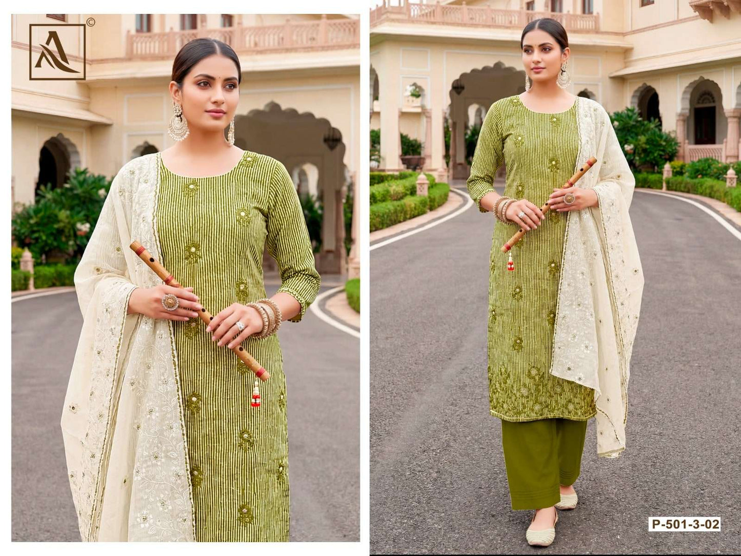 Alok Suit Sufi - Amrah Wholesale