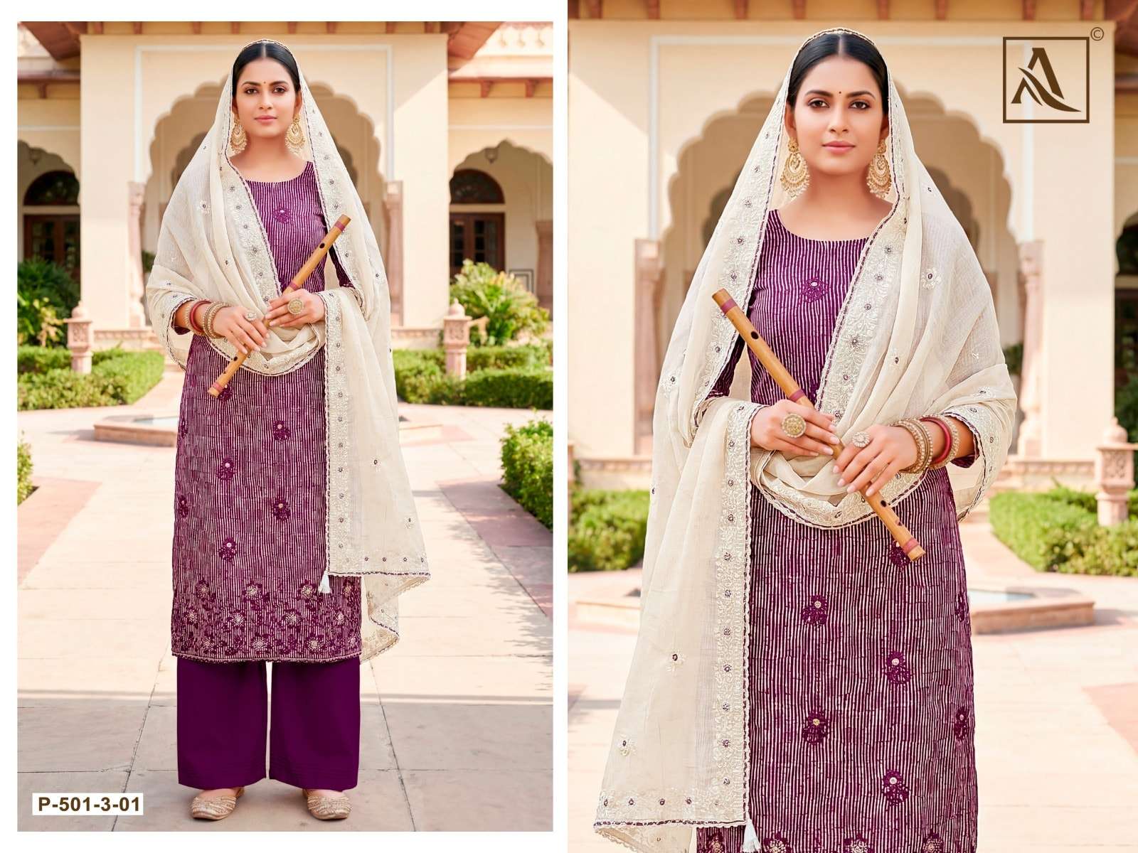 Alok Suit Sufi - Amrah Wholesale