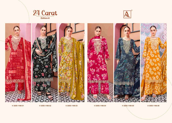 Alok Suit 24 Carat Edition 6 Pure Viscose Rayon Designer Dress Material