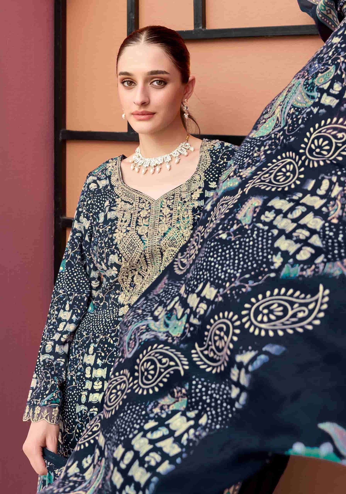Alok Suit 24 Carat Edition 6 Pure Viscose Rayon Designer Dress Material