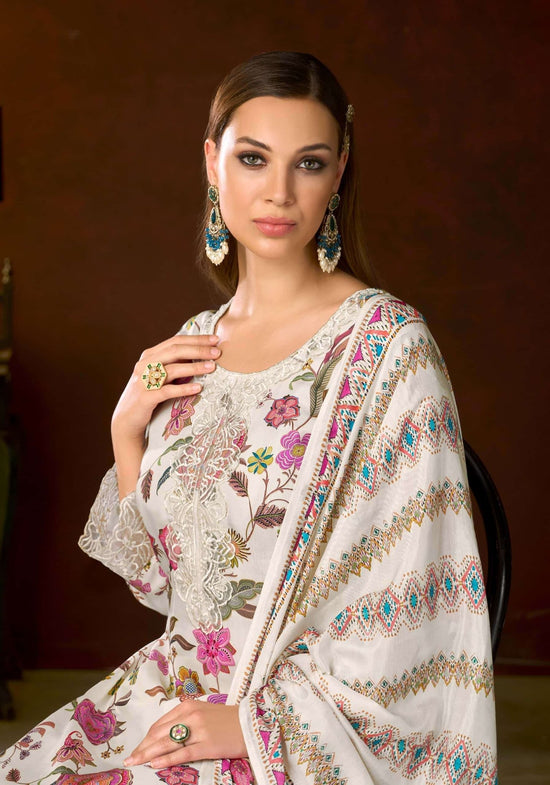 Alok Suit Aircool Pure Viscose Muslin Dress Material - Amrah Wholesale