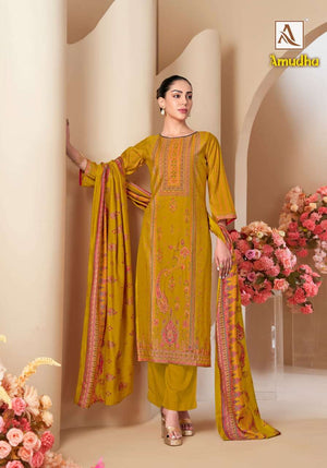 ALOK SUIT AMUDHA Modal Printed Pakistani Suit