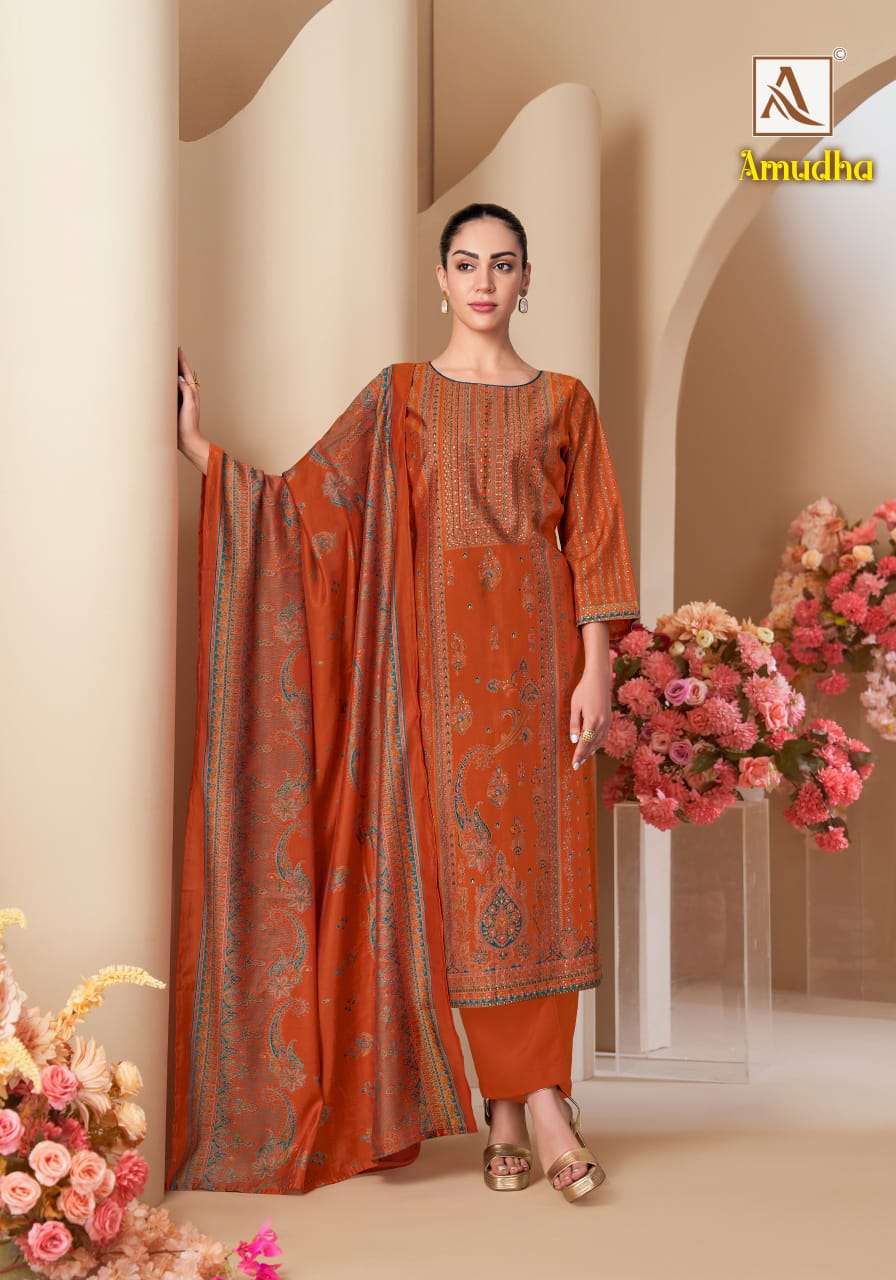 ALOK SUIT AMUDHA Modal Printed Pakistani Suit