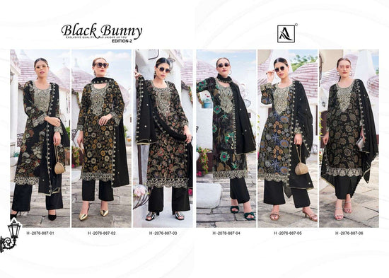 Alok Suit Black Bunny Vol-02