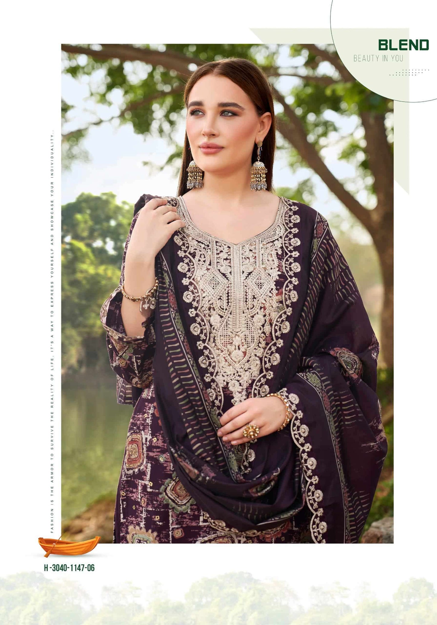 Alok Suit Black Diamond Premium Edition 15 Rayon Dress Material