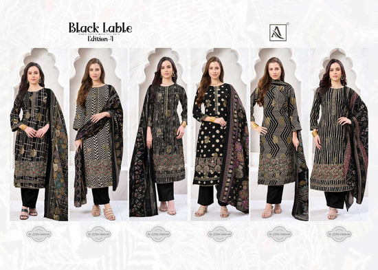 Alok Suit Black Lable Vol - 04 - Amrah Wholesale