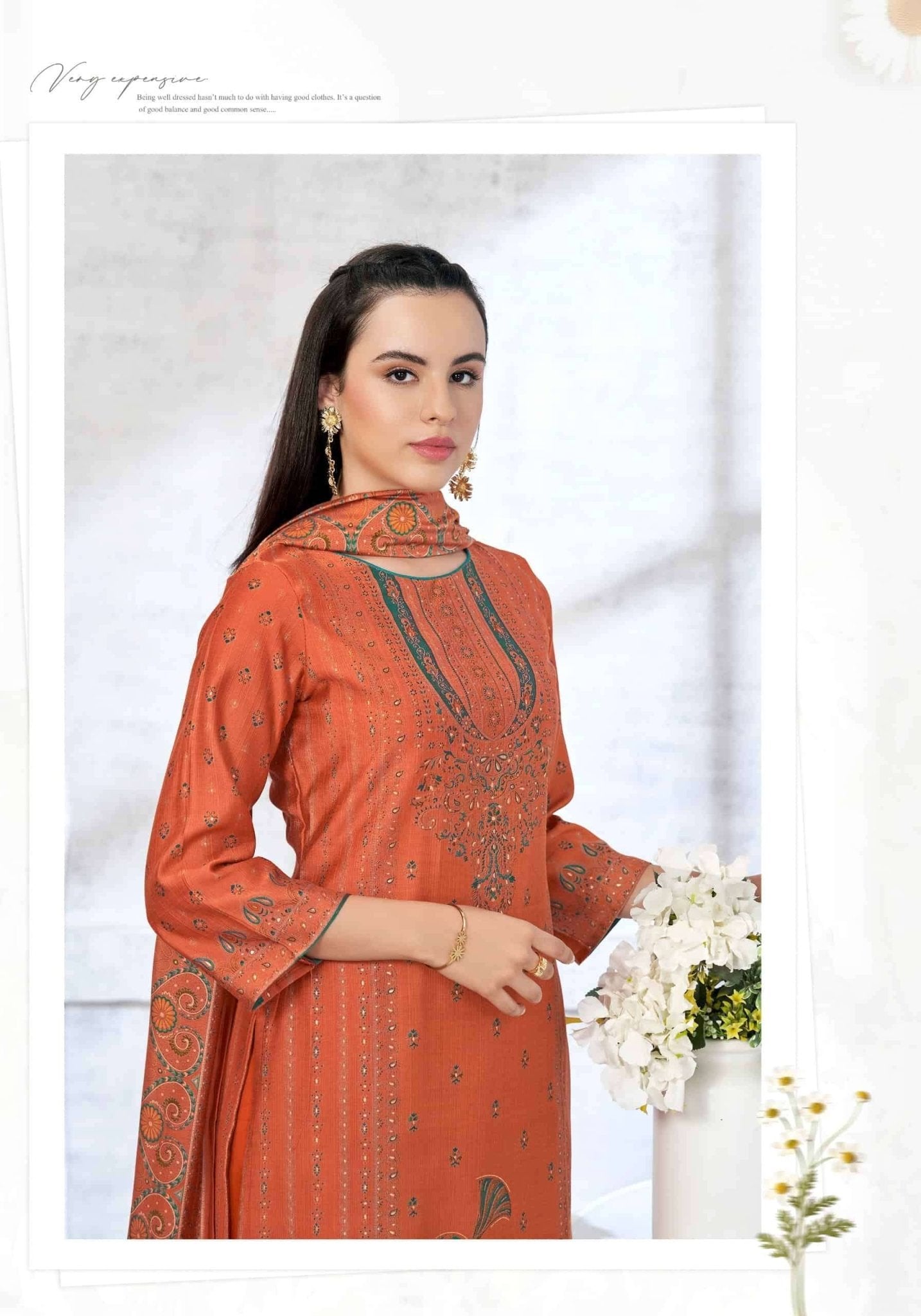 Alok Suit Dilreet Pure Modal Dress Material Wholesale - Amrah Wholesale