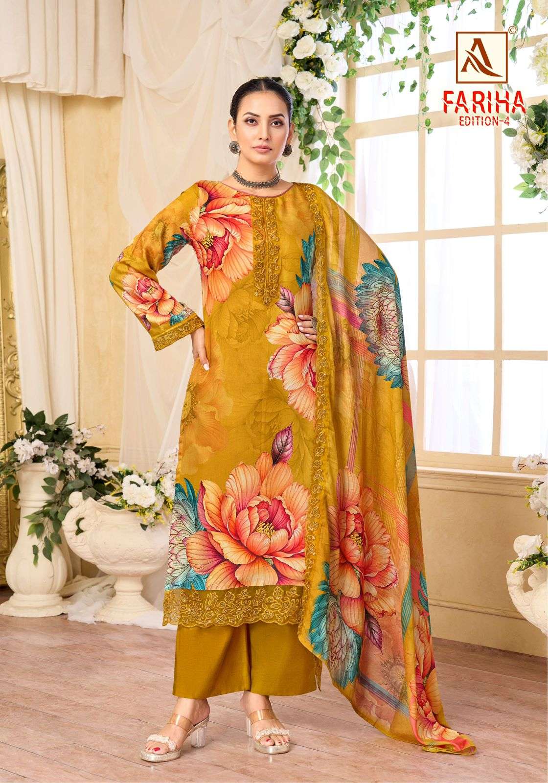 Alok Suit Fariha Vol-04