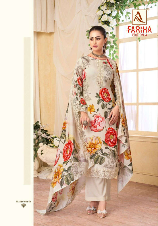 Alok Suit Fariha Vol-04