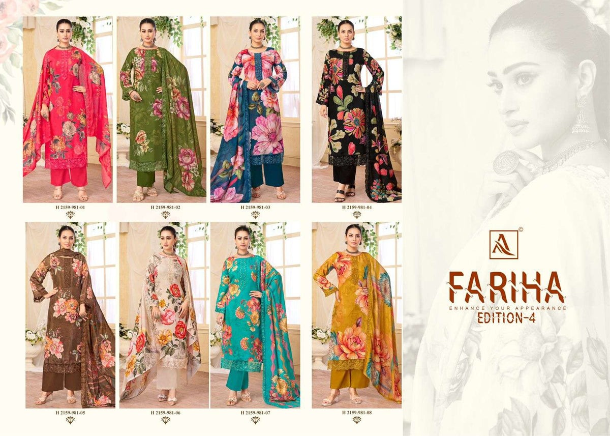 Alok Suit Fariha Vol-04