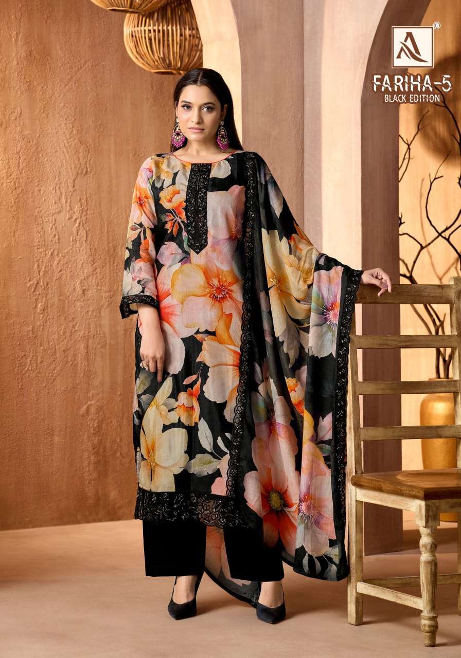 Alok Suit Fariha Vol-05