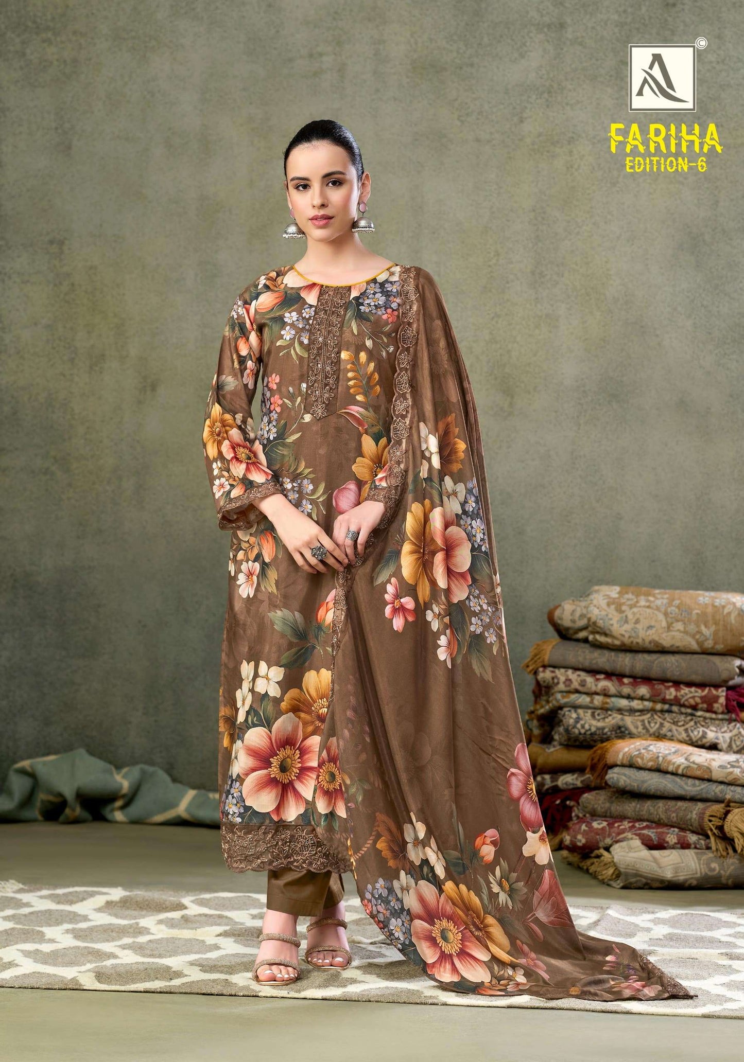 Alok Suit Fariha Vol - 06 - Amrah Wholesale