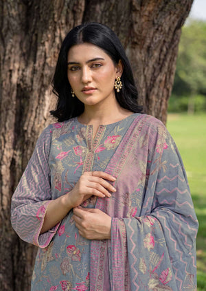 Alok Suit Gulvatika Pure Modal Designer Print Dress Material