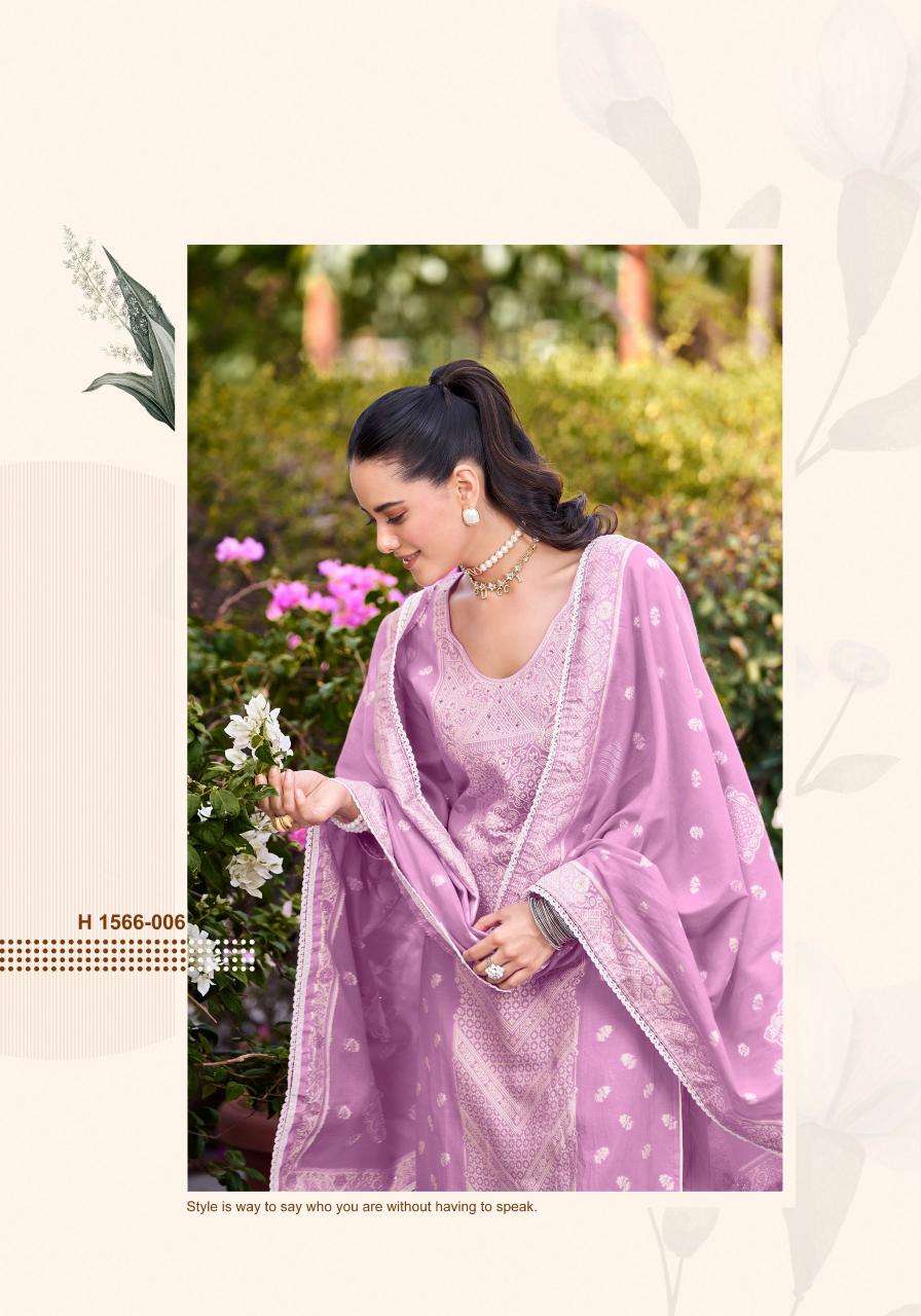 Alok Suit Himanshi Cotton Jacquard Dress Material - Amrah Wholesale
