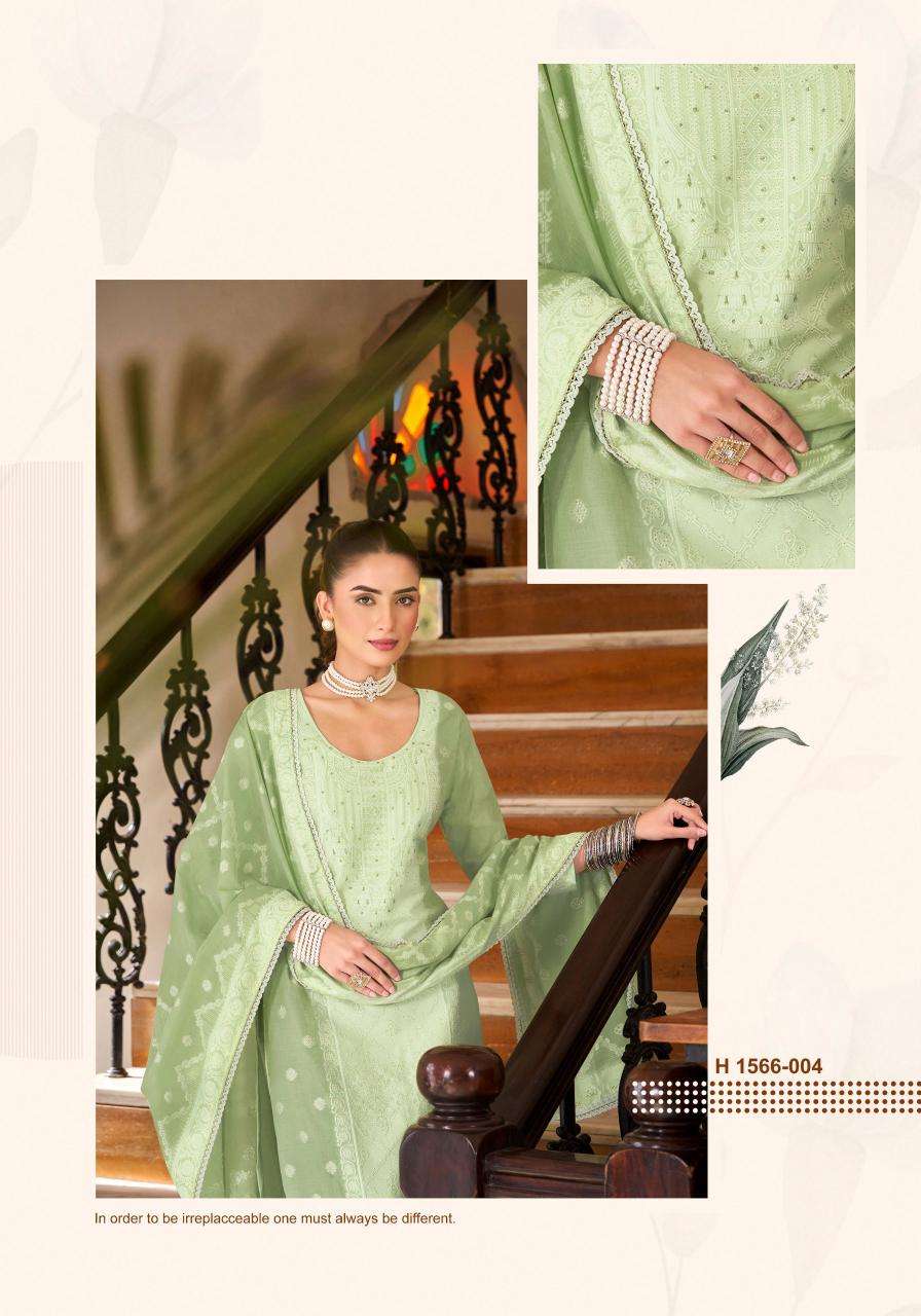 Alok Suit Himanshi Cotton Jacquard Dress Material - Amrah Wholesale