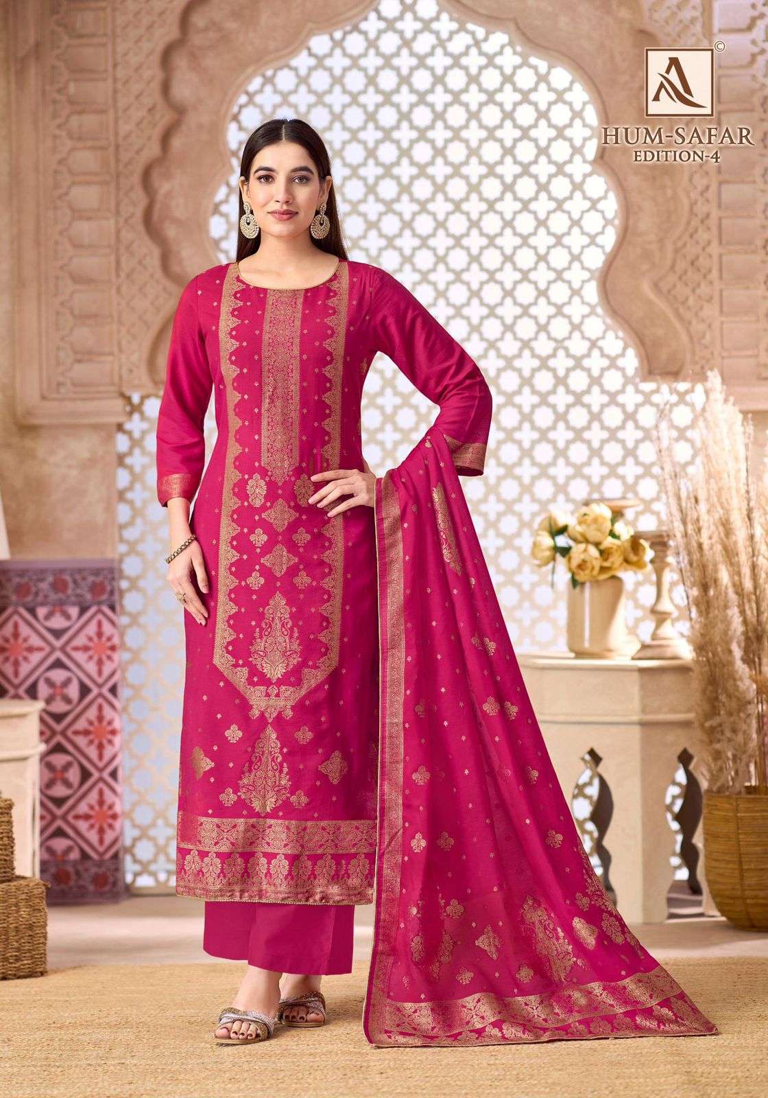 Alok Suit Hum Safar Vol-04