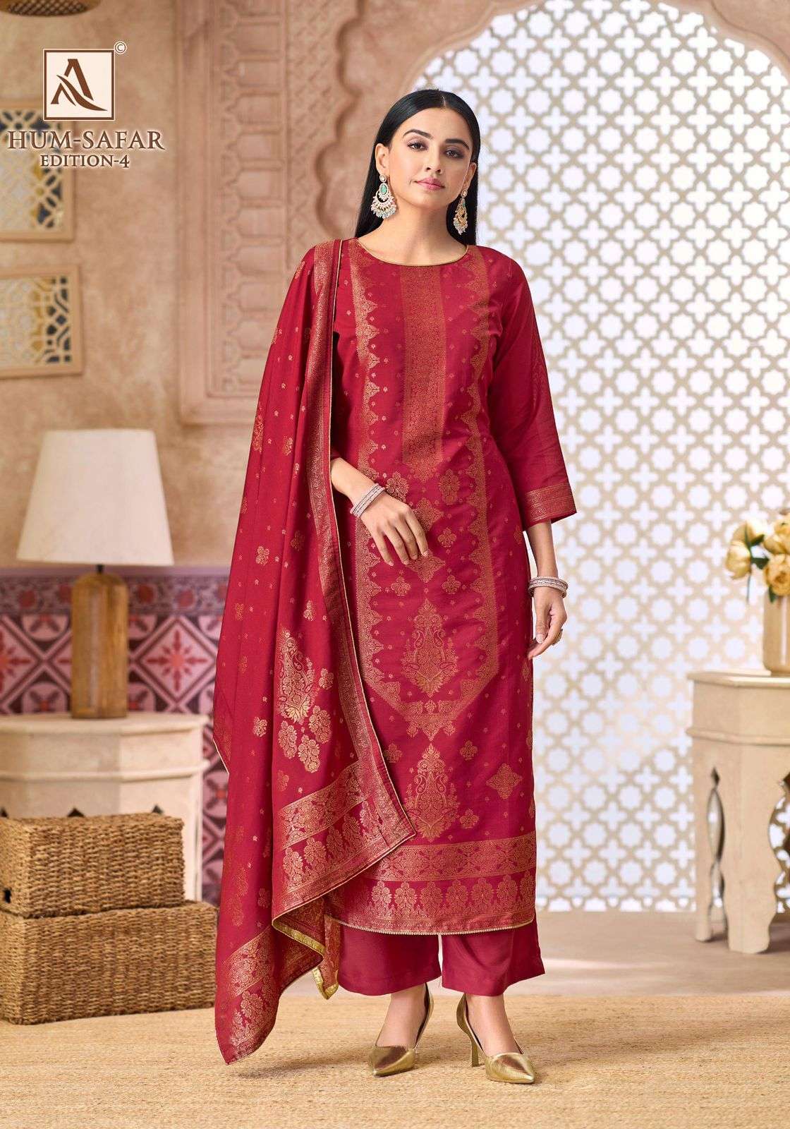 Alok Suit Hum Safar Vol-04