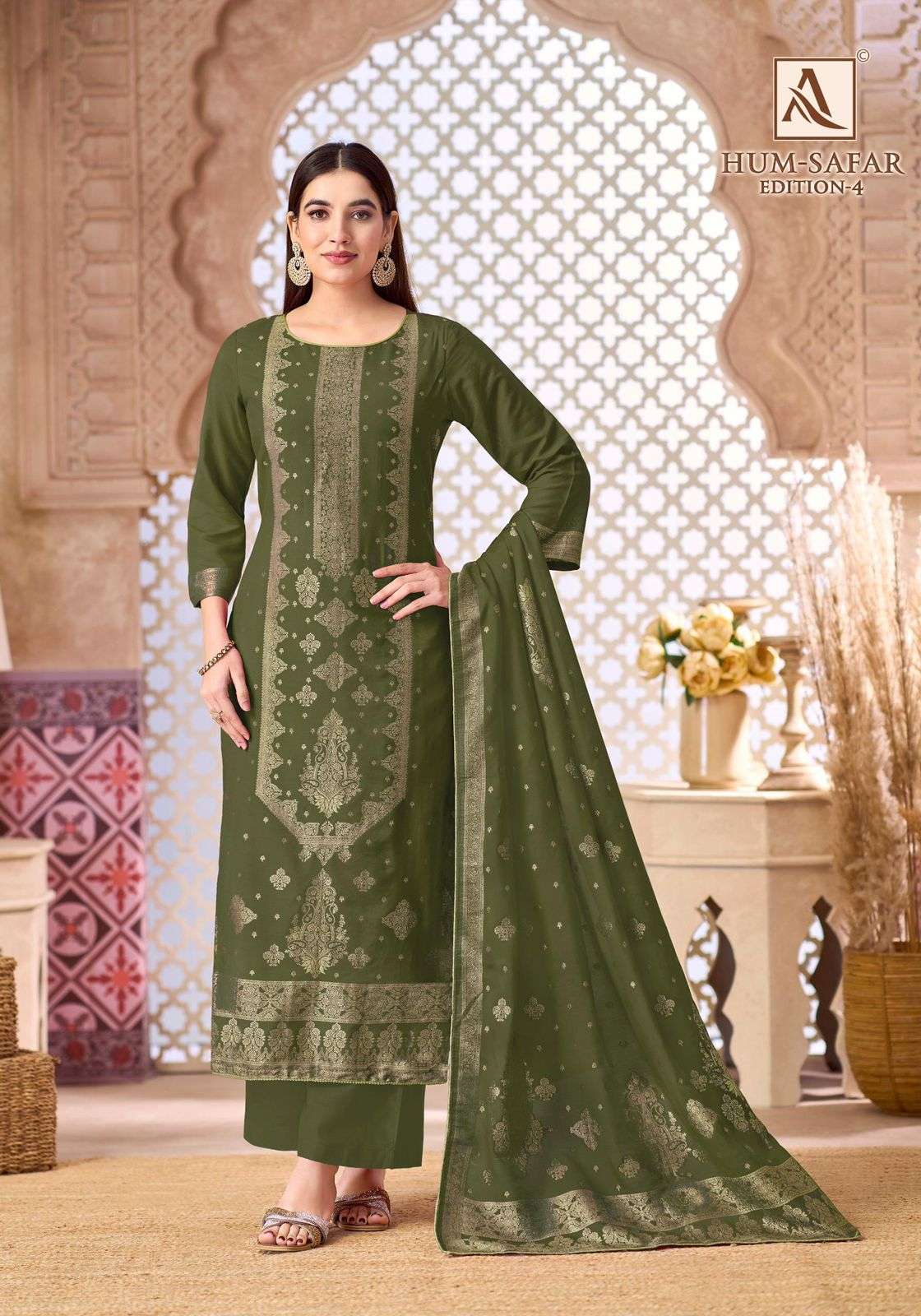 Alok Suit Hum Safar Vol-04