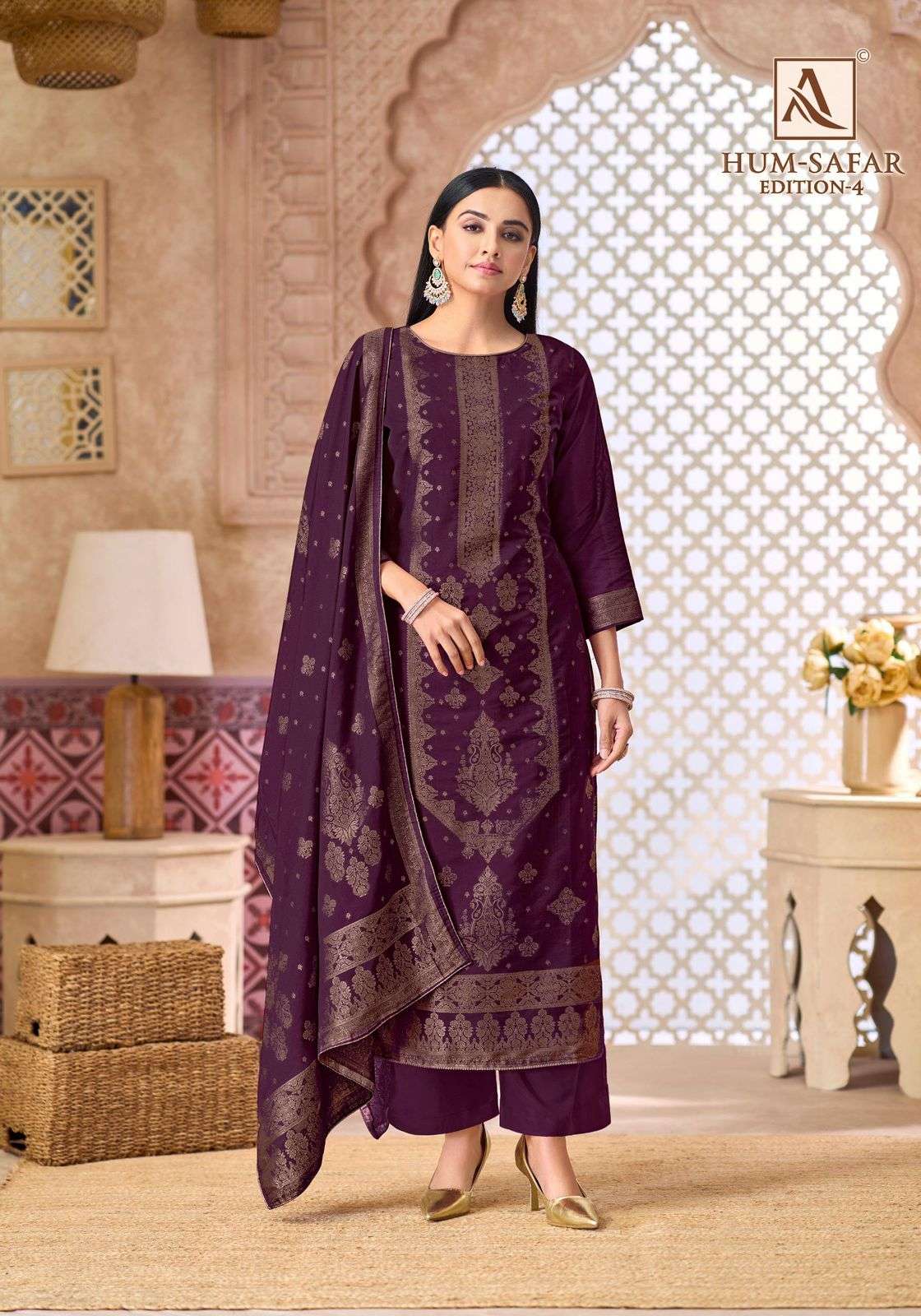 Alok Suit Hum Safar Vol-04