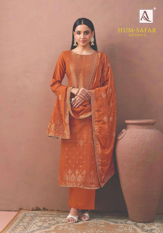 Alok Suit Hum Safar Vol - 05 - Amrah Wholesale
