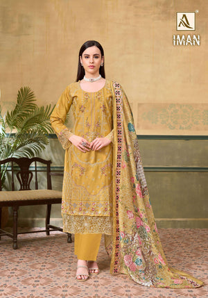 Alok Suit Iman Dress Material - Amrah Wholesale