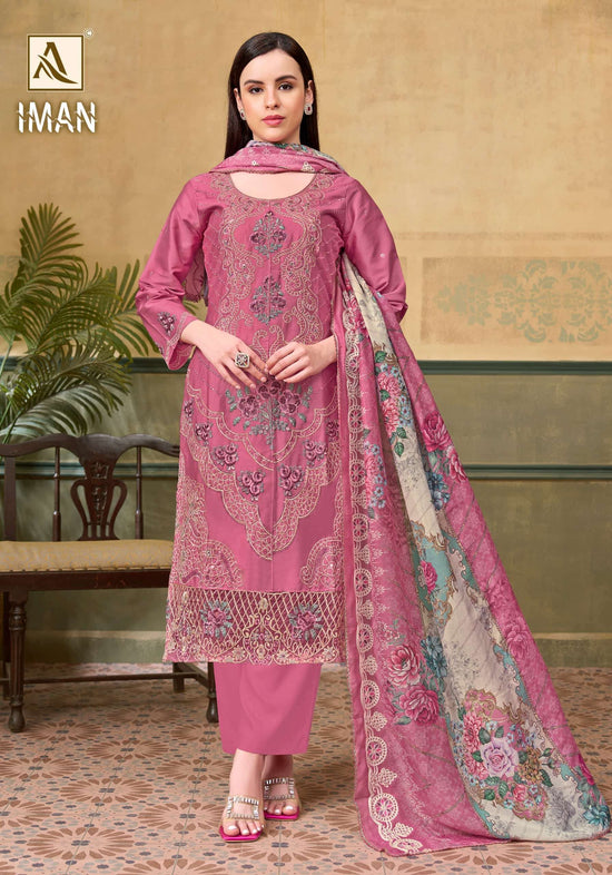 Alok Suit Iman Dress Material - Amrah Wholesale
