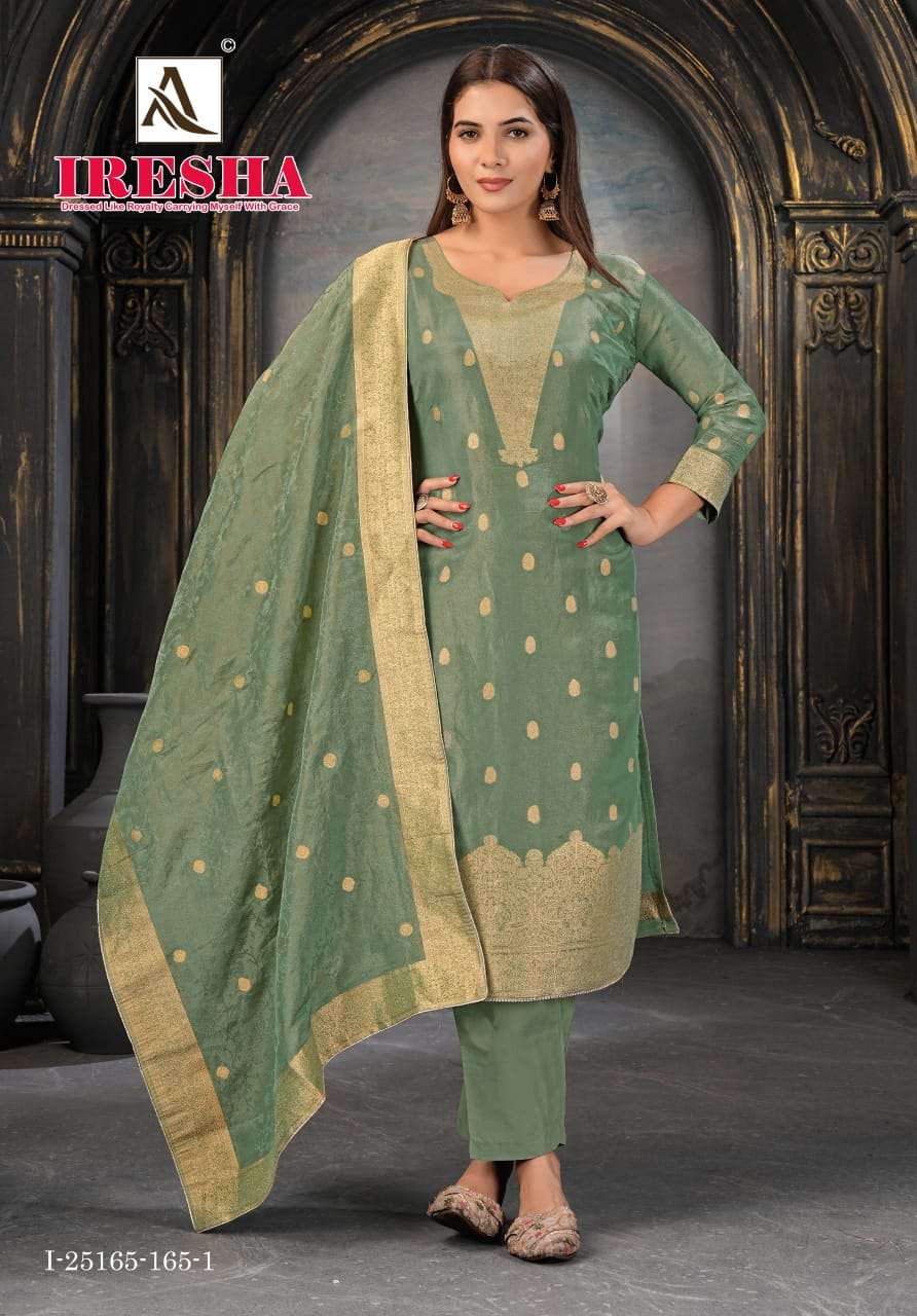 Alok Suit Iresha Viscose Simmer Printed Salwar Suit