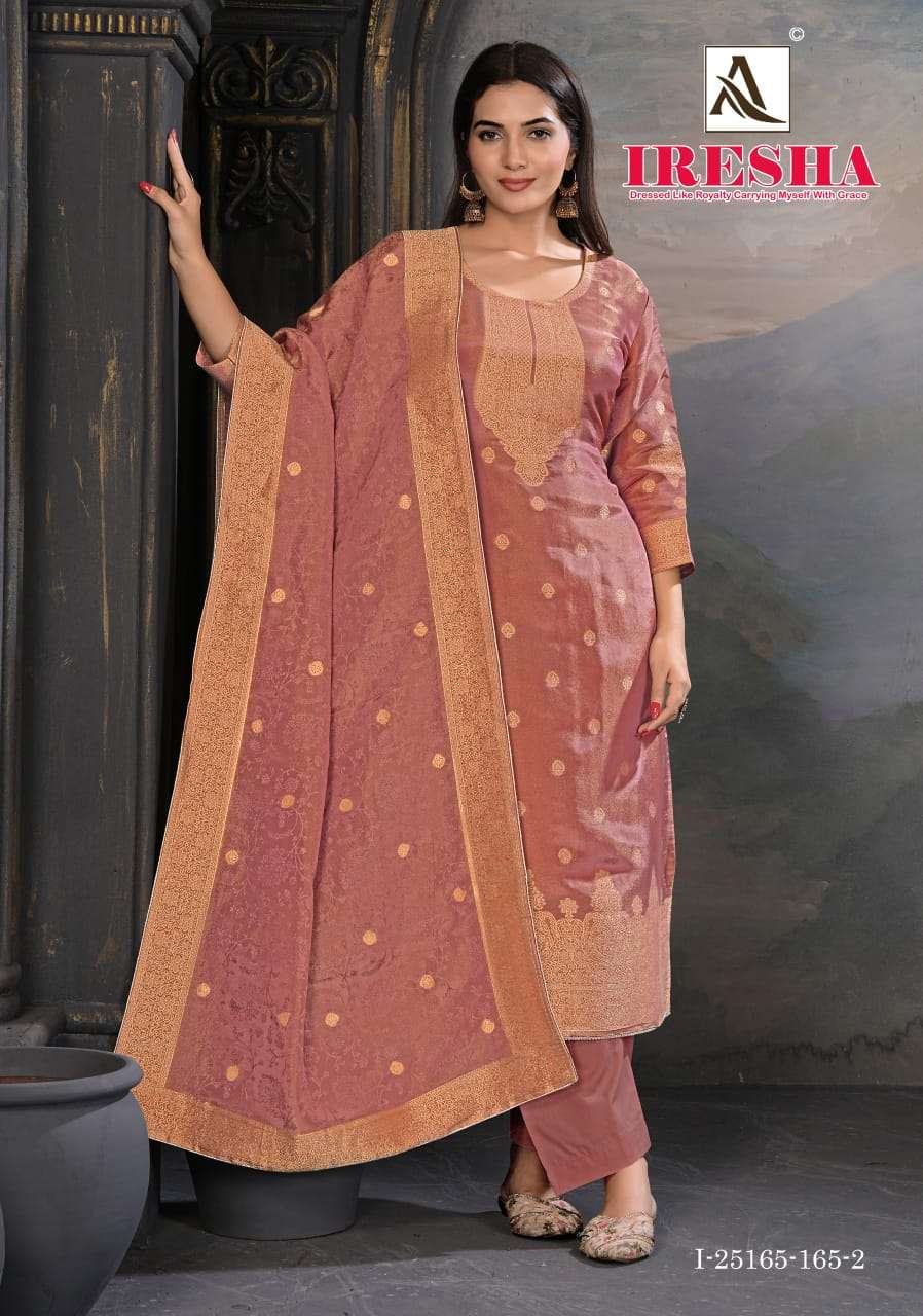 Alok Suit Iresha Viscose Simmer Printed Salwar Suit