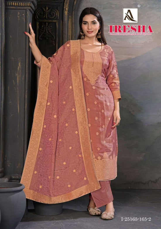 Alok Suit Iresha Viscose Simmer Printed Salwar Suit