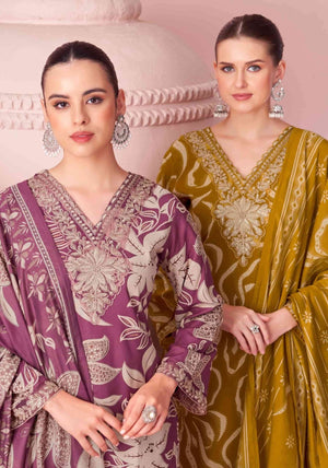 Alok Suit Jade Baagh Pure Viscose Rayon Designer Dress Material - Amrah Wholesale