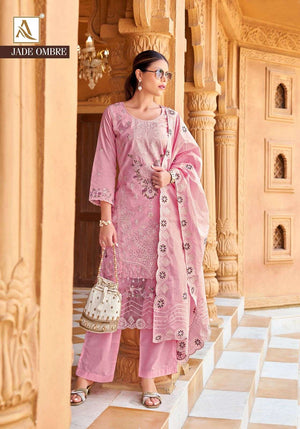 Alok Suit Jade Ombre