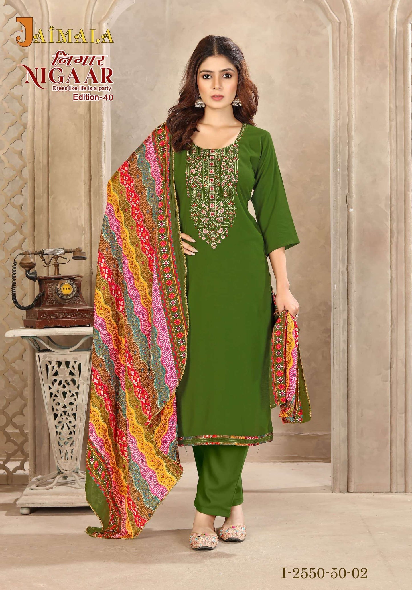 Alok Suit Jaimala Nigae Vol-40
