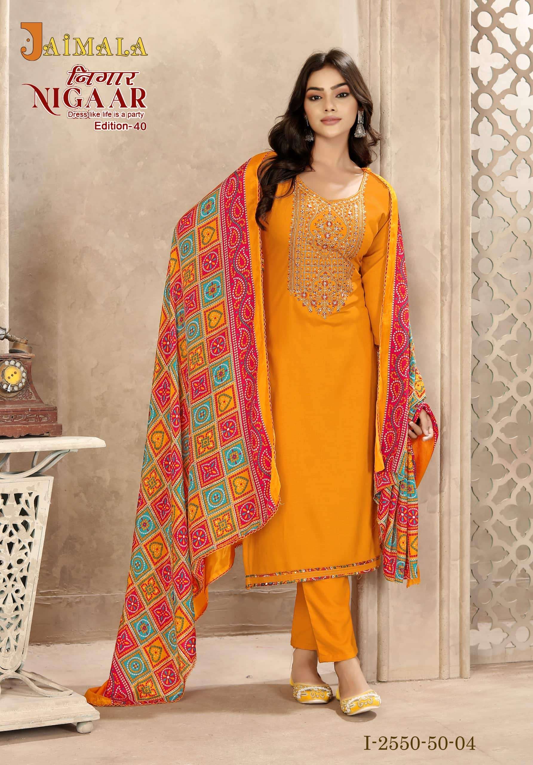Alok Suit Jaimala Nigae Vol-40