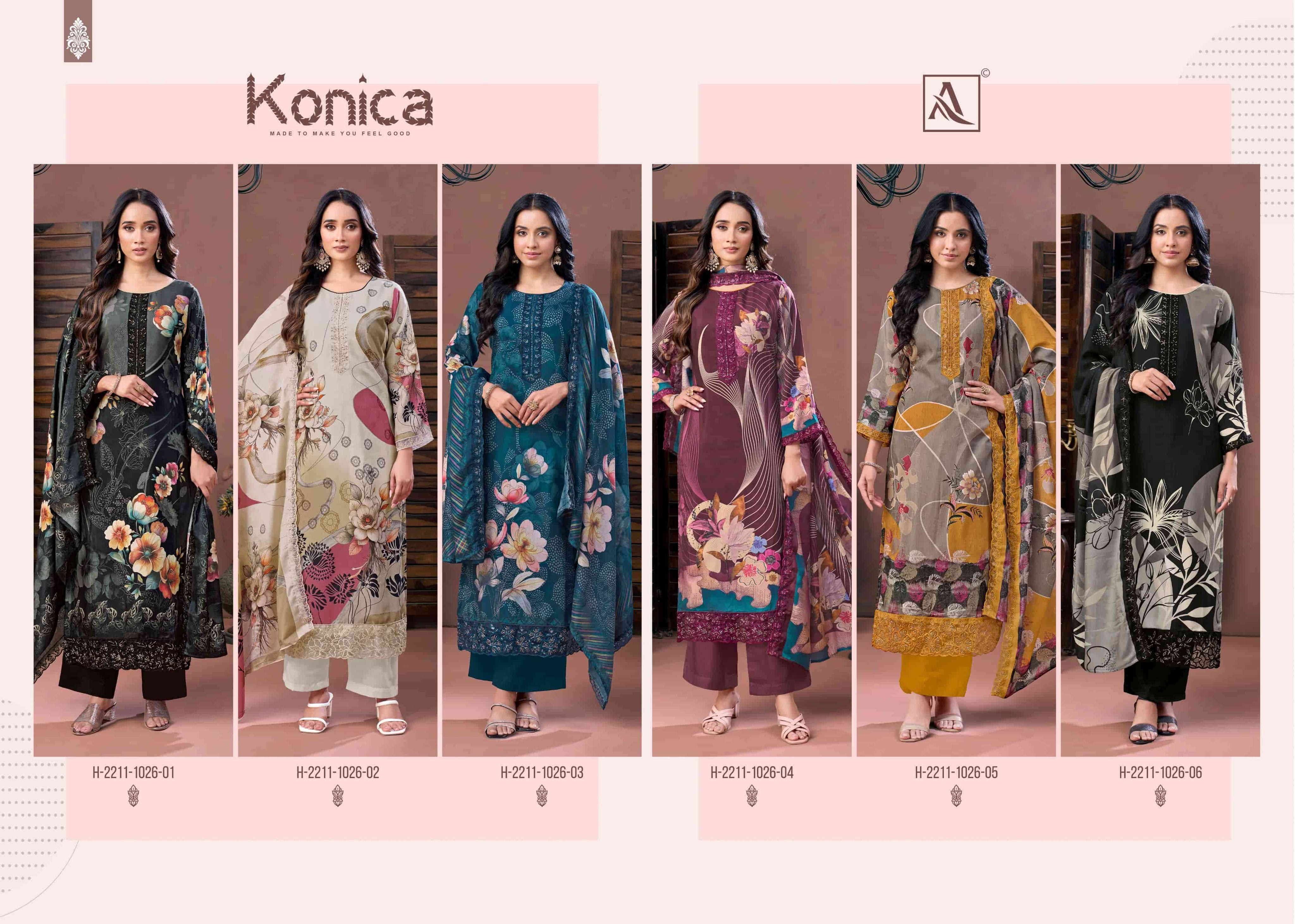 Alok Suit Konica