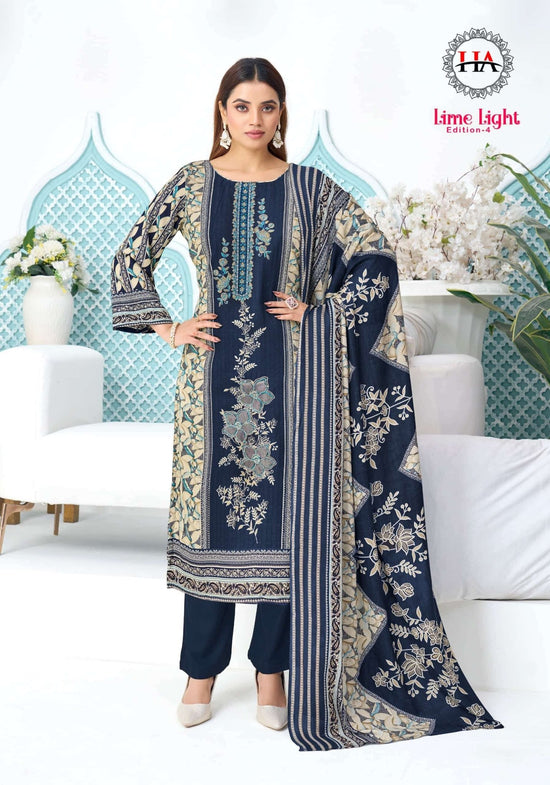 ALOK SUIT LIME LIGHT VOL - 04 Viscose Rayon Pakistani Suit - Amrah Wholesale