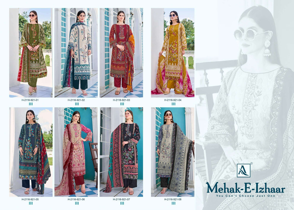 Alok Suit Mahek I Izhaar
