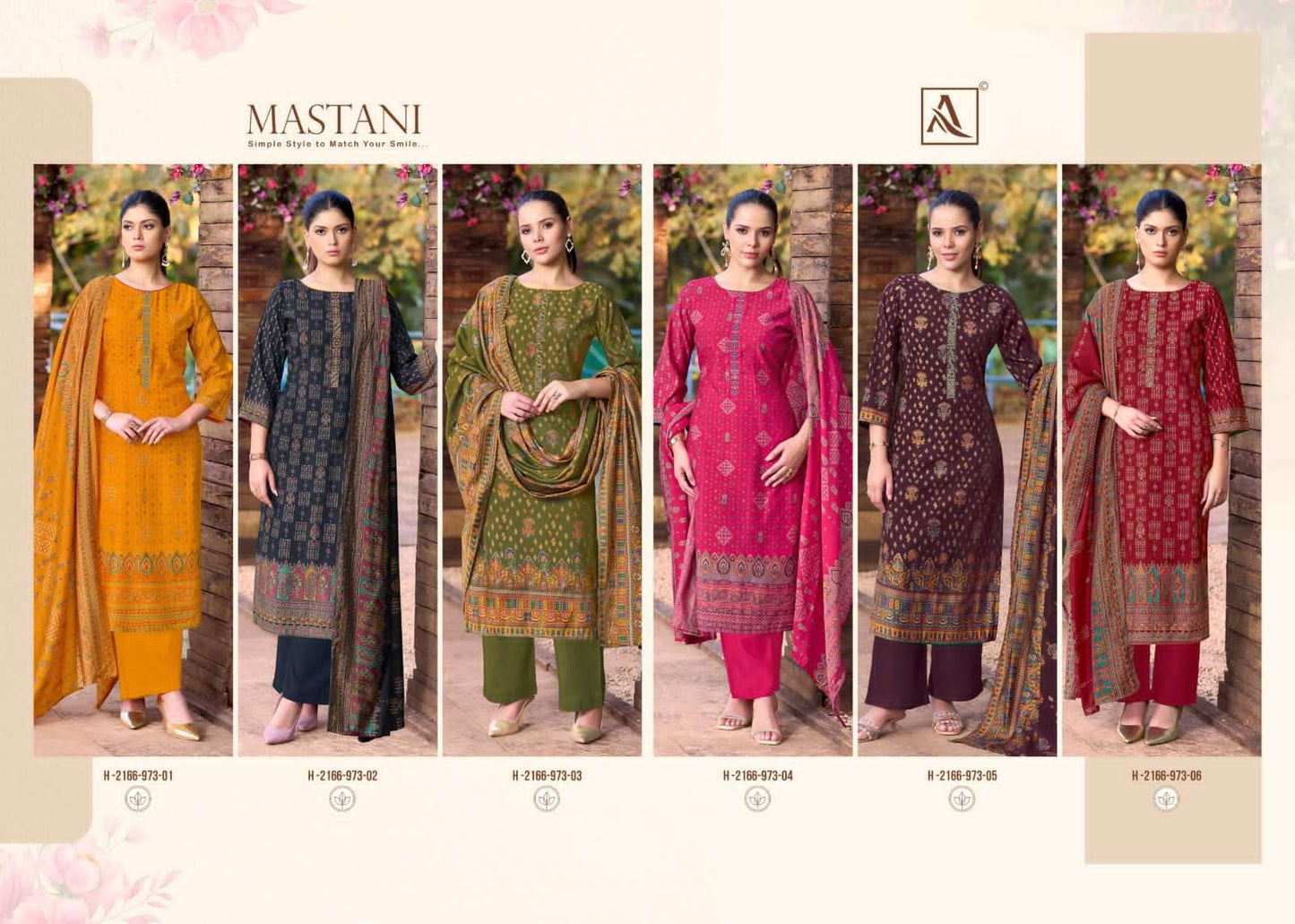 Alok Suit Mastani Premium Modal Dress Material