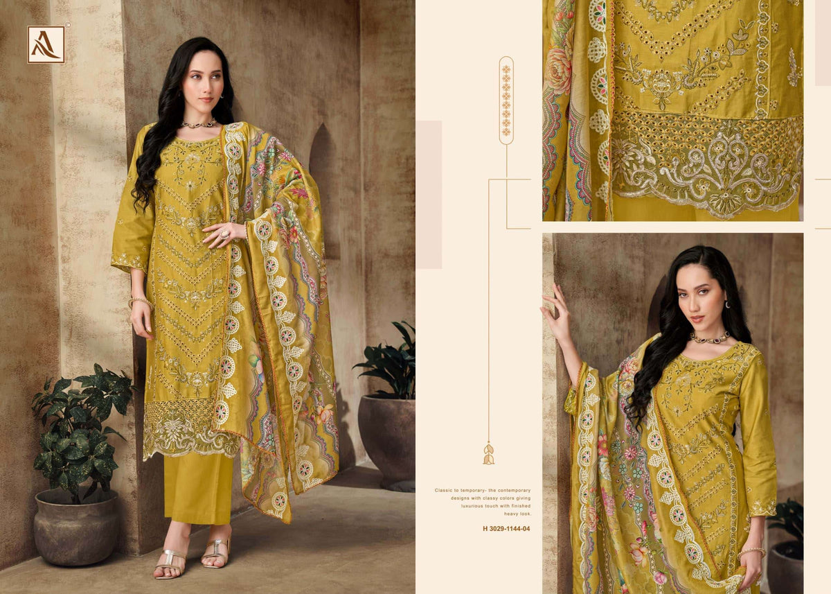 Alok Suit Meher Mahal Vol-2 Soft Cotton Printed Pakistani Suit