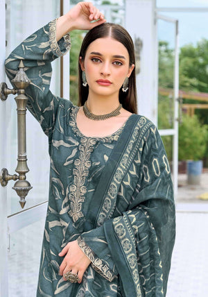 Alok Suit Nadia Hussain Premium Zam Cotton Dress Material - Amrah Wholesale