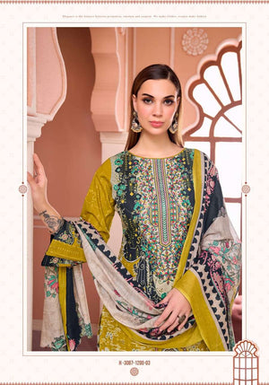 Alok Suit Nafiza Edition 8 Pure Cambric Cotton Pakistani Suit