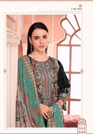 Alok Suit Nafiza Edition 8 Pure Cambric Cotton Pakistani Suit