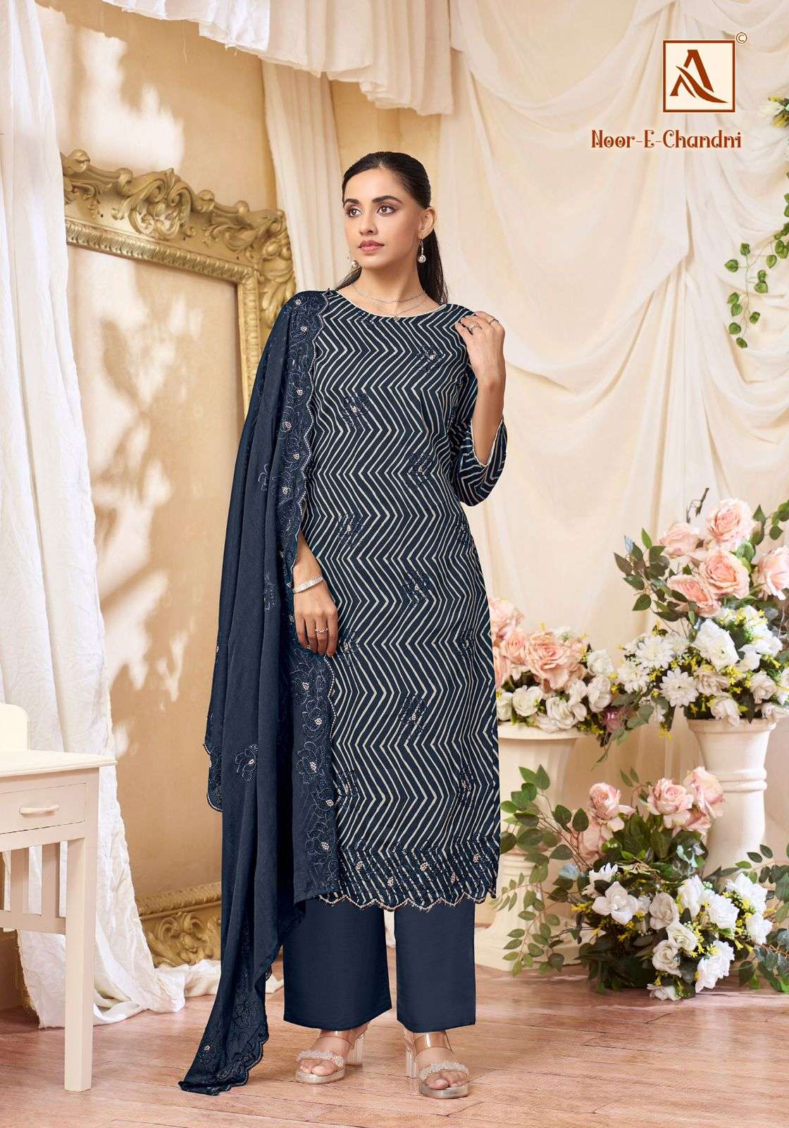 Alok Suit Noor E Chandni