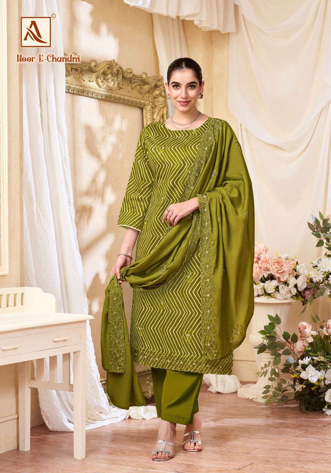 Alok Suit Noor E Chandni