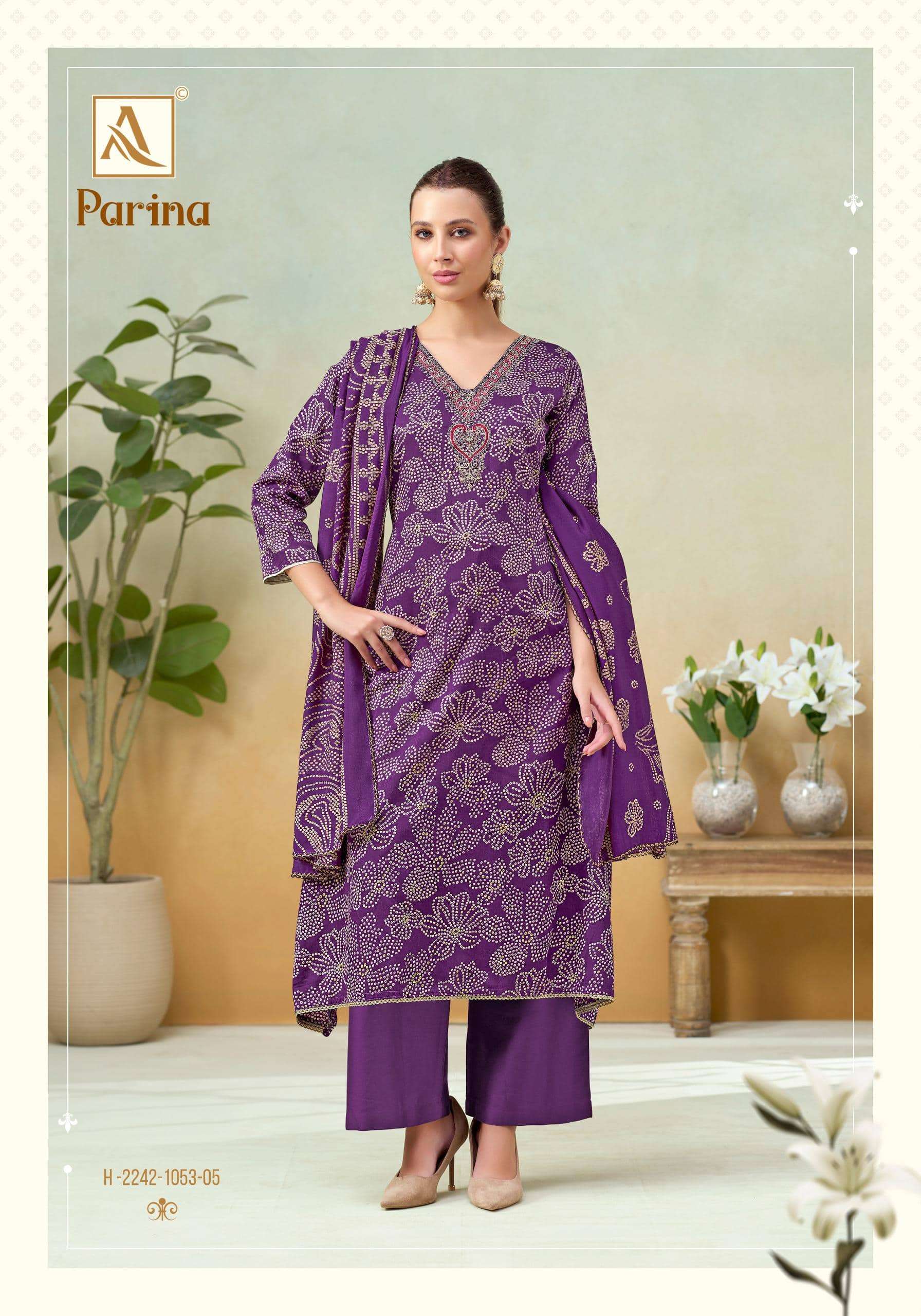 Alok Suit Parina - Amrah Wholesale