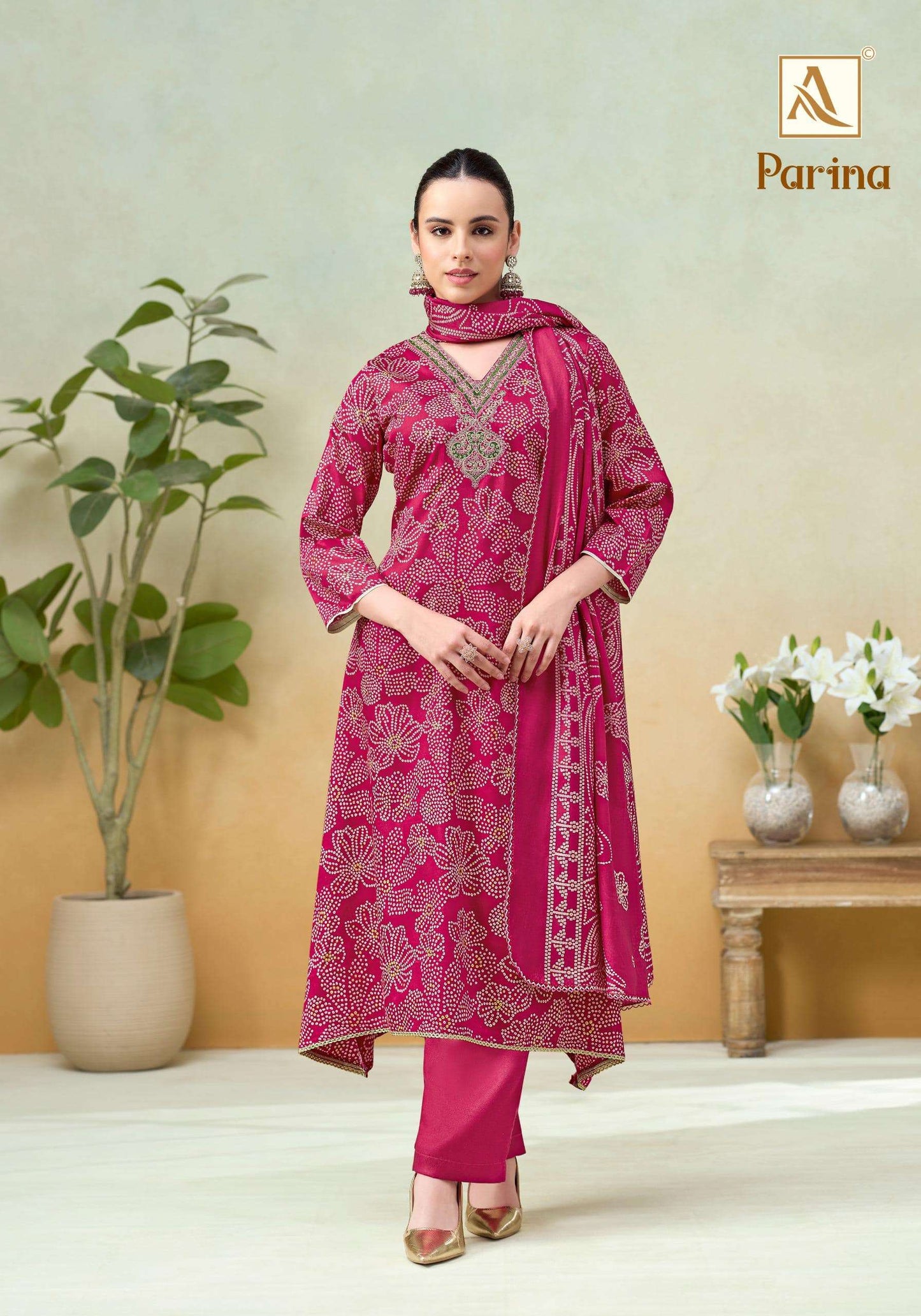 Alok Suit Parina - Amrah Wholesale